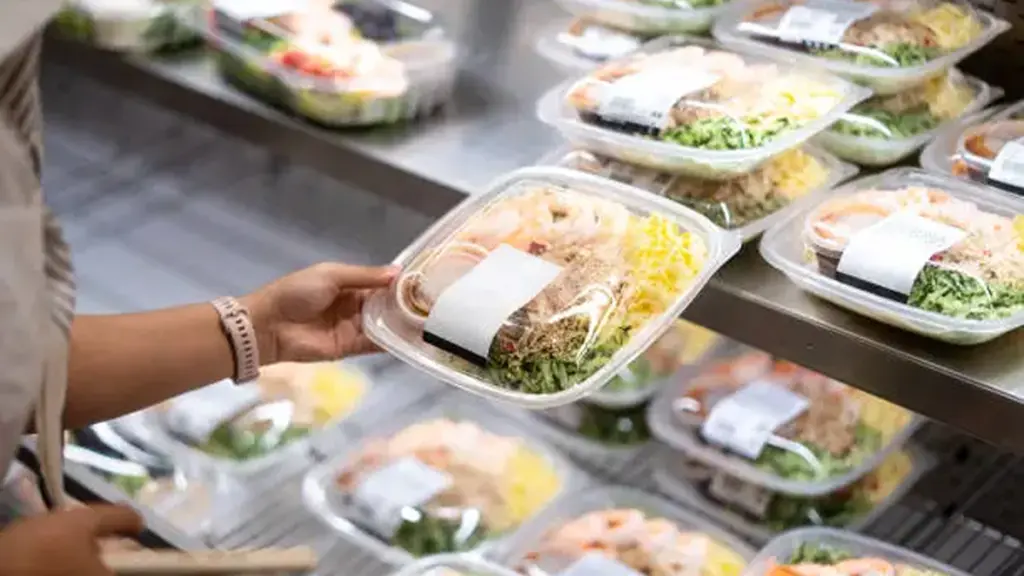 choice Ready-to-Eat Foods in supermarket