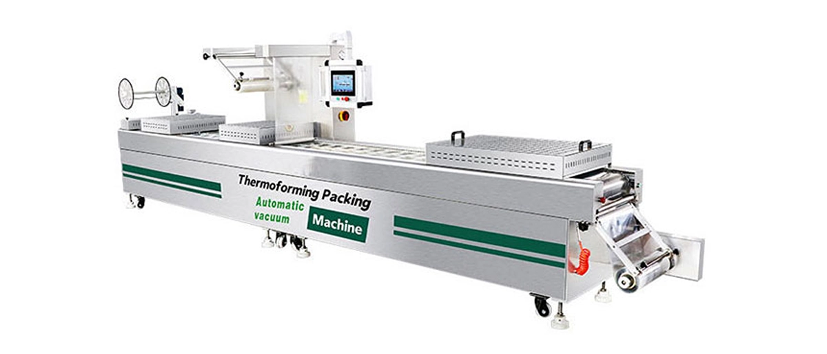 Máquina de embalagem a vácuo de pele